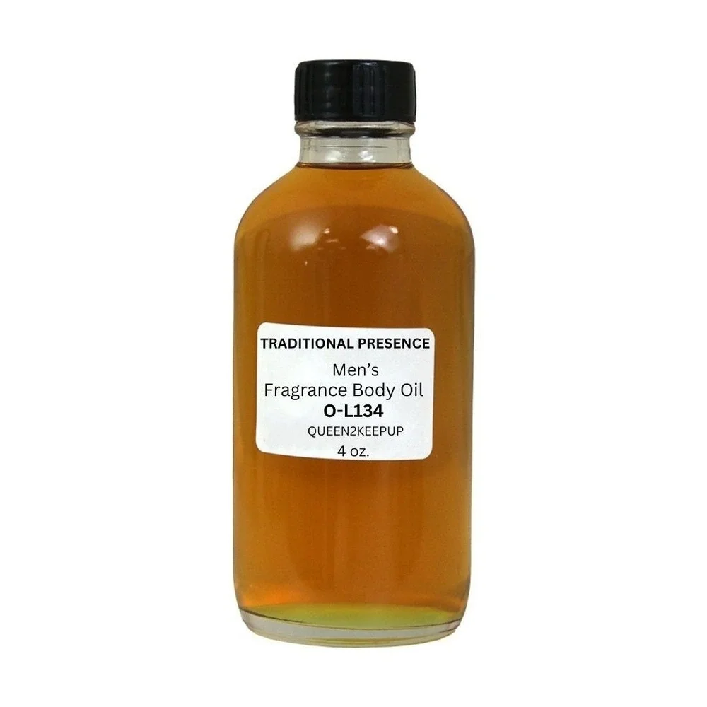 Traditional Presence (Men) Body Oil 4 oz Fragrance All Natural Roll-On Scent